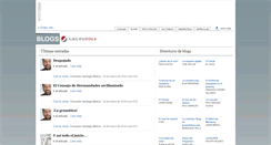 Desktop Screenshot of blogs.grupojoly.com