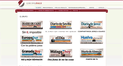 Desktop Screenshot of grupojoly.com